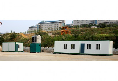 Case of combined cooling, heating and power unit