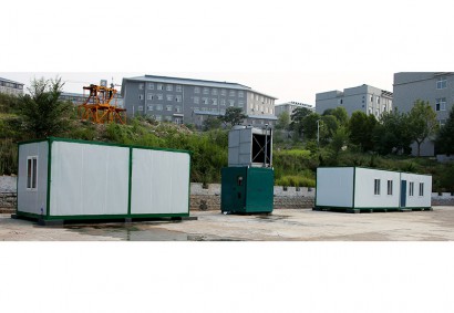 Case of combined cooling, heating and power unit