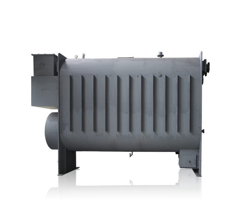 Biomass vacuum phase change boiler hot water unit